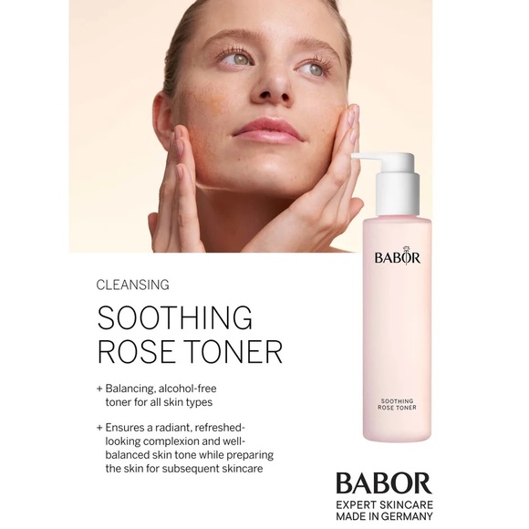 Nwt BABOR Soothing Rose Toner 200ml - Picture 4 of 10